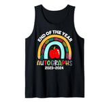 End Of The Year Autographs 2023/2024 Last Day of School Tank Top