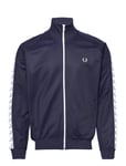 Fred Perry Taped Track Jacket Blå
