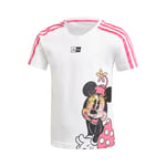 Adidas adidas Disney Mini Maus T-shirt Filles - Blanc , Rosé
