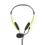 Nedis PC Headset On-ear med mikrofon - Grön