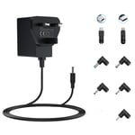 NEUE DAWN 5V 3A Power Supply Universal AC to DC Adapter Charger with 7 Plugs for Raspberry Pi 3, Kindle, USB Hub, CCTV Cameras, TV Box, Router, Speaker, Android Tablet and other 5v Electronics Devices
