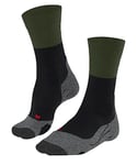 FALKE Men's TK2 Explore M SO Wool Thick Anti-Blister 1 Pair Hiking Socks, Green (Vertigo 7962), 11-12.5