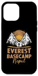 Coque pour iPhone 14 Plus Everest Basecamp Népal Mountain Lover Hiker Saying Everest