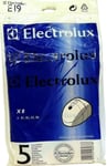 Electrolux  E19  Hoover Dust Bags x 5  for X8 X81, 82, 85, 86 Genuine Item !!!