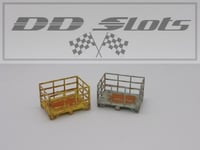 F850 – DD Slots Scalextric Carrera SCX 1.32 Scale Crate Pair – NEW