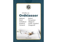 10 Broschyrer Om Ordklasser | Trine Andersen | Språk: Danska