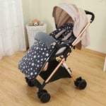 Multi Function Baby Stroller Sleeping Bag Kids Trolley Swaddle B Black