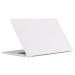 Macbook Air 15 (2023) - ENKAY cover til front og bagside - Hvid
