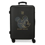 Disney Mickey Suitcase Medium Black