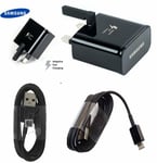 Genuine Fast Charger Plug/cable For Samsung Galaxy S8/s9 Plus A5/a7/note 8/9/10
