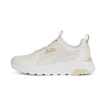 PUMA Homme Trinity Lite Basket, Gris Vapeur Gris Granola Gold, 36 EU