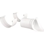 10&quot; x 75 mm Pipbit justerbar vit Plastmo