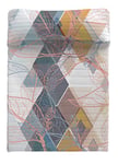 Icehome Couvre-lit, Coton, Multicolore, 240 x 260 cm