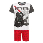 Lego Star Wars Boys Death Star Marl Short Pyjama Set NS7838