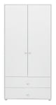 FLEXA Roomie Garderobeskap m. 2 dører - Hvit