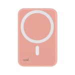 Batterie Externe Universelle magnétique Power Bank Qi 5000 mAh Cool Rose