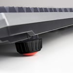 Hotline games H2 Keyboard Stand Ergonomic Keyboard Riser Laptop Stand Notebook Stand Keyboard Holder Laptop Cooler Laptop Cooling pad【 Protable/Adjustable/Removable】 (Black-Red)