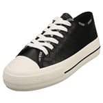 Guess Fl7emmele12 Womens Black White Casual Trainers - 6 UK