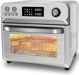HYSapientia® 24L Air Fryer Oven With Rotisserie Large XXL Digital Knob 1800W 10