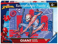 Ravensburger - Puzzle Enfant - Puzzle giant 24 pièces - Le super-héros Spider-Man - Garçon ou fille à partir de 3 ans - Puzzle de qualité supérieure fabriqué en Europe - Marvel - 03088