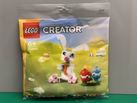 LEGO 30668 GWP Easter Bunny With Colourful Eggs, Polybag, 68 Pieces, Seasonal