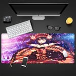 DATE A LIVE XXL Gaming Mouse Pad - 900 x 400 x 3 mm – extra large mouse mat - Table mat - extra large size - improved precision and speed - rubber base for stable grip - washable-1_900x400