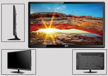 22" Digital LED TV 12V 240V 1080P HD Caravan Television Built In Satellite Tuner