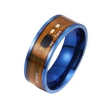 Nfc Multifunctional Intelligent Ring Smart Wear Finger Digital R Rose Gold 7