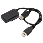 SATA7P + 6P Vers USB2.0 pour Ordinateur Portable Câble de DonnéEs de BoîTier de Lecteur Optique Externe Câble de Lecteur usb sata Facile avec