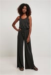 Urban Classics Ladies Long Sleevless Modal Jumpsuit (black,S)