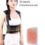 1pc Self-heating Magnetic Spine Back Support Brace Belt Lumbar P Xl