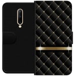 OnePlus 7 Pro Svart Plånboksfodral Lyxigt