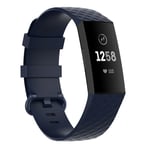 Vanntett Fitbit Charge 4 etc. bånd - Blått