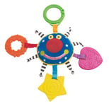 Anneau de dentition et jouet de voyage Whoozit Orbit de Manhattan Toy