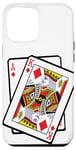 Coque pour iPhone 13 Pro Max Ace & King of Diamonds 21e anniversaire Twenty One Years Old