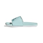 adidas Women's Adilette Comfort Slides Sandals, Aqua/Arctic Fusion/Crystal White, 6 UK