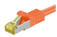 Cat 7 S/FTP LSZH Netværkskabel - Orange - 7.5 m