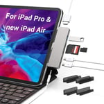 AUX PD Charging USB C Hub USB 3.0 Type-C to 4K HDMI For iPad MacBook Air Pro