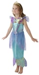 Disney Prinsessan Ariel Deluxe Klänning Utklädningskläder (Stl. 104/S)