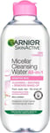 Garnier Micellar Cleansing Water, Gentle face Cleanser & 400 ml (Pack of 1)