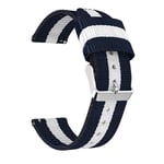 Amazfit Balance Armband i nylon, blå/vit