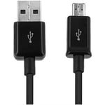 Cable Micro USB de recharge et de Transfert pour Tablette SAMSUNG Galaxy Tab E 9.6 ( 1 mètre -Noir )