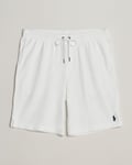 Polo Ralph Lauren Cotton Terry Drawstring Shorts White