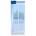 Myggnät/insektsnät för dörr Vit 220 x 100 cm