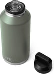 YETI Rambler, Vaccum Insulated Stainless Steel Bottle with Chug Cap, Camp Green,