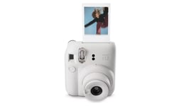 Instax Mini 12 Instant Camera Fully Loaded With Easytouse Modes,Controls- White