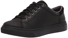 UGG Men's Baysider Low Weather Shoes, Black Tnl Leather, 10 UK