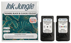 PG-540XL Black & CL-541XL Colour Reman Ink Cartridges For Canon PIXMA MG3250