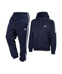 Nike Mens Tribute Hooded Tracksuit in Navy - Size Medium
