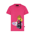 LEGO Mädchen T-Shirt Surfen LWTaylor 311, 432 Lilac Rose, 104